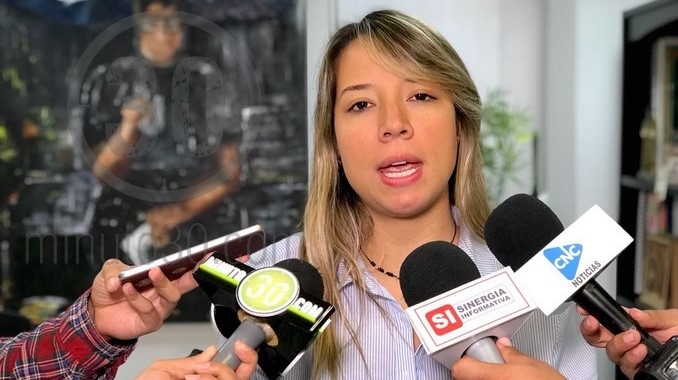 Nataly Vélez, concejal de Medellín