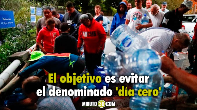 Ciudad del Cabo extiende hasta julio su margen para quedarse sin agua