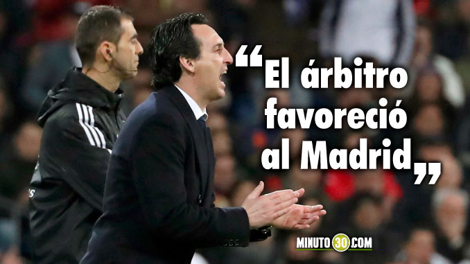 Emery en el ojo del huracán tras derrota del PSG ante Madrid