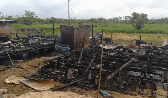 Incendio estación de Policía Murindó