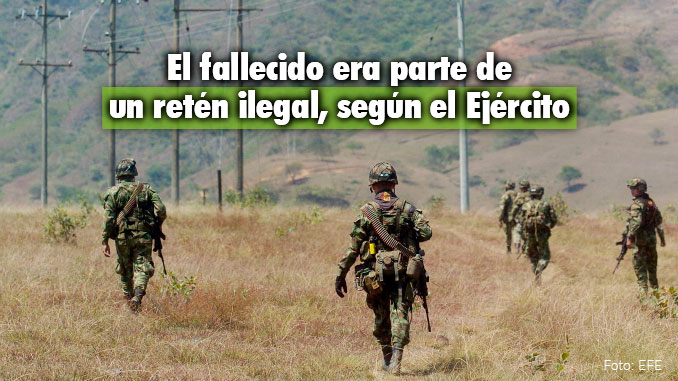 Muere guerrillero del ELN en un combate con el Ejército en Boyacá
