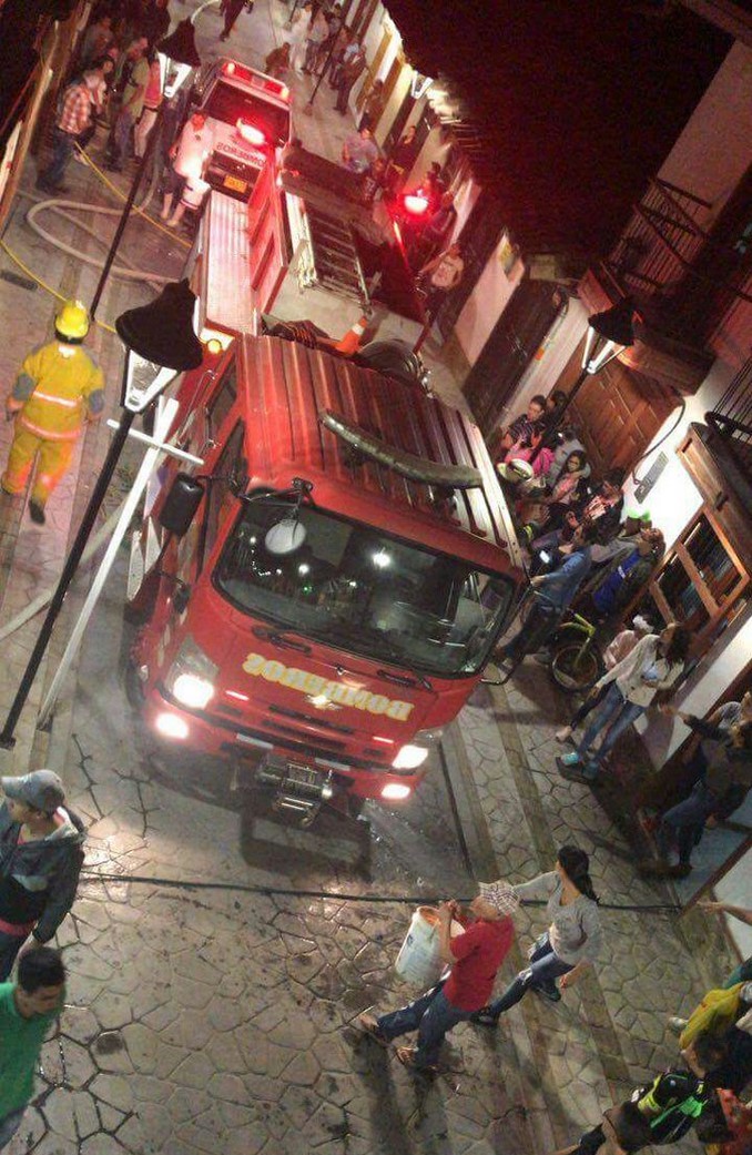 Controlaron incendio en mueblería del municipio de El Retiro