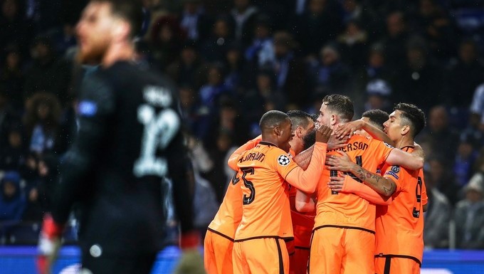 0-5. El Liverpool aplasta al Oporto