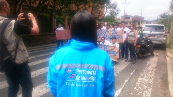 Así avanza la marcha contra el matoneo en Medellín