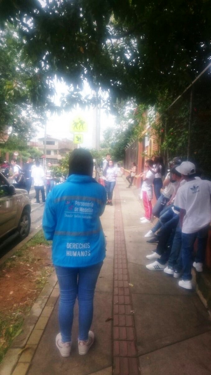 Así avanza la marcha contra el matoneo en Medellín