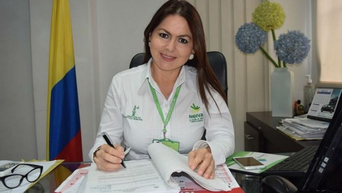 La directora de Justicia de Neiva, María Vidal Aparicio
