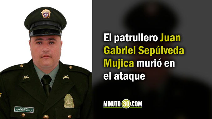 Policía asesinado en Urabá