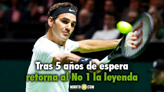 Federer arrebata el número uno a Rafael Nadal 1 retorna al numero 1