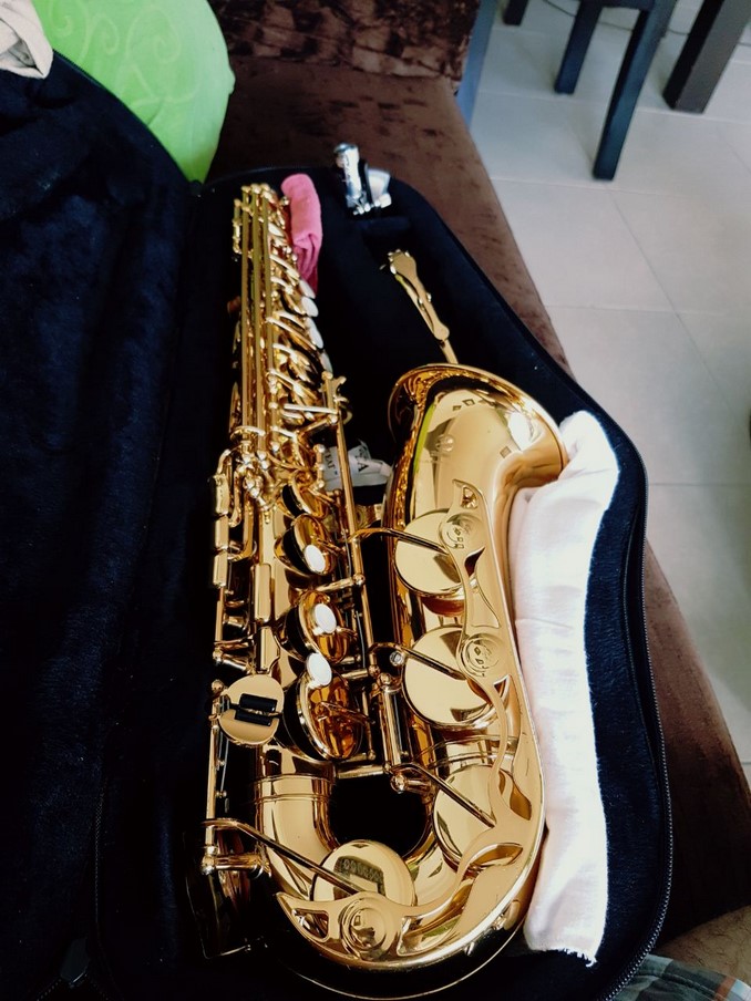 Saxofón robado