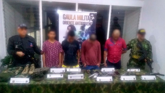 Los aseguraron por secuestrar a nueve personas en el municipio de San Luis