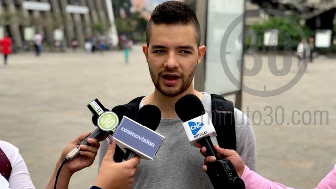 Vladimir Franco, músico y estudiante de la Universidad CES