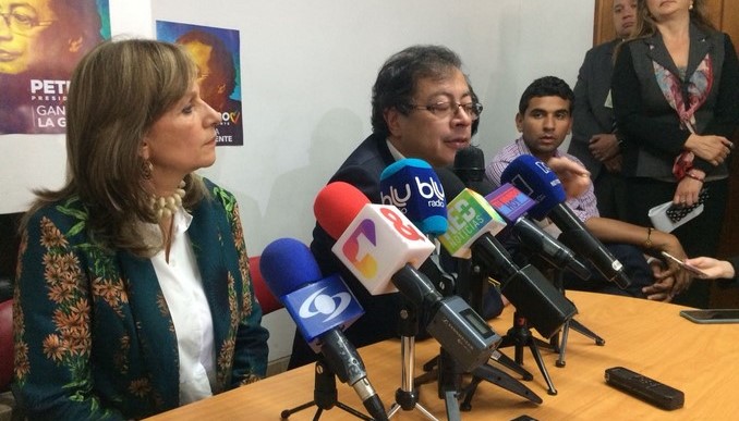 Gustavo Petro ya tiene su fórmula vicepresidencial