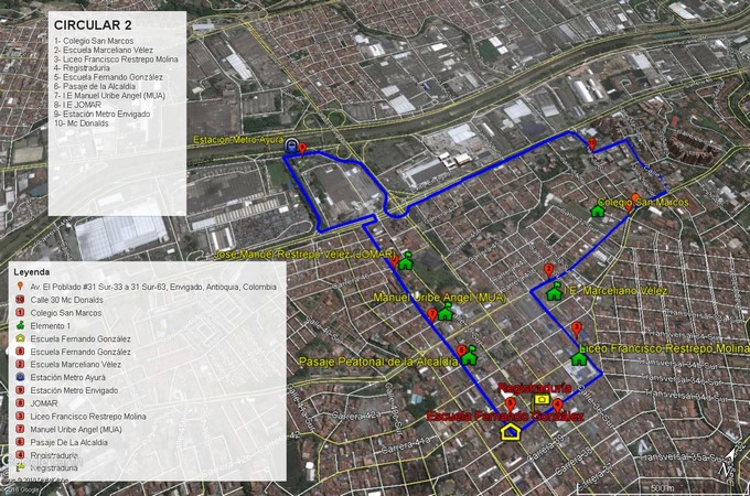 Envigado habilitará rutas de transporte gratuitas durante jornada de votación 6 Circular N%C2%B0 2A Copiar