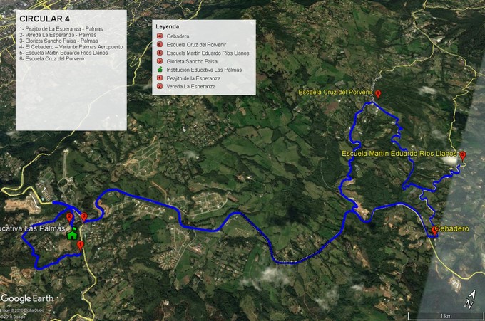 Envigado habilitará rutas de transporte gratuitas durante jornada de votación 9 Circular N%C2%B0 5A Copiar