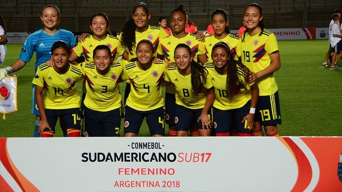 La selección colombiana femenina debutó con goleada en el sudamericano sub 17 1 Colombia sub 172