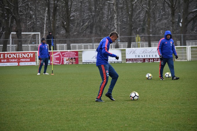 EN FOTOS: ¡Vamos Colombia! Así entra en "calor" la Selección en Francia 12 Entrenamiento Selecci%C3%B3n Colombia en Francia 15