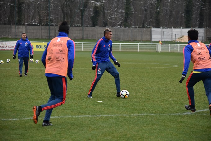 EN FOTOS: ¡Vamos Colombia! Así entra en "calor" la Selección en Francia 6 Entrenamiento Selecci%C3%B3n Colombia en Francia 21
