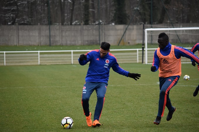 EN FOTOS: ¡Vamos Colombia! Así entra en "calor" la Selección en Francia 5 Entrenamiento Selecci%C3%B3n Colombia en Francia 22
