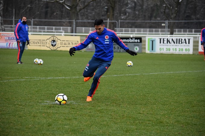 EN FOTOS: ¡Vamos Colombia! Así entra en "calor" la Selección en Francia 4 Entrenamiento Selecci%C3%B3n Colombia en Francia 23