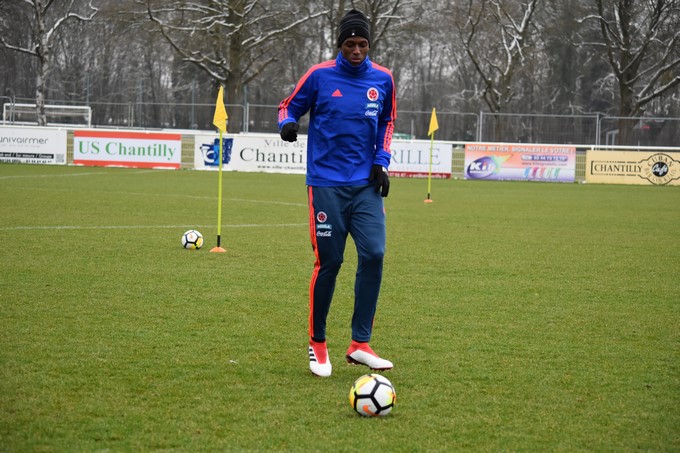 EN FOTOS: ¡Vamos Colombia! Así entra en "calor" la Selección en Francia 24 Entrenamiento Selecci%C3%B3n Colombia en Francia 3