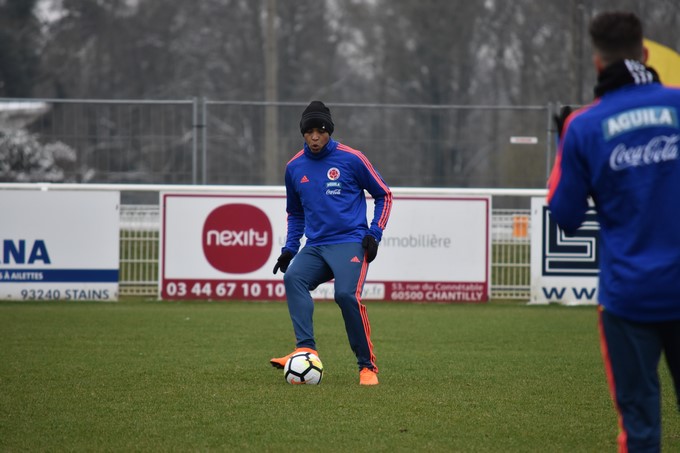 EN FOTOS: ¡Vamos Colombia! Así entra en "calor" la Selección en Francia 18 Entrenamiento Selecci%C3%B3n Colombia en Francia 9