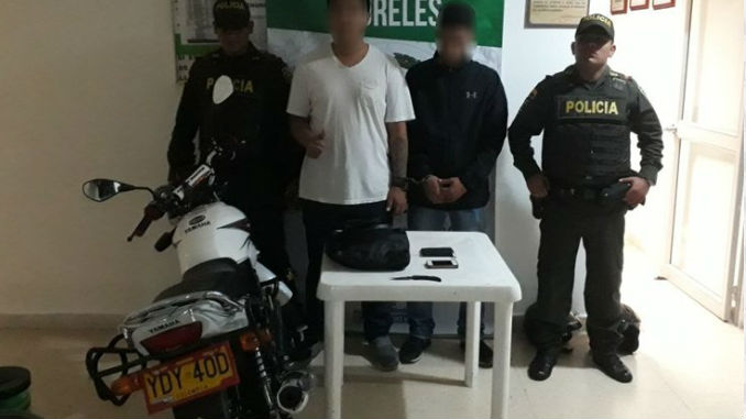Dos ladrones fueron capturados en Laureles 2 Ladrones