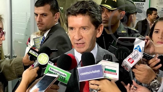 Gobernador Luis Pérez Gutiérrez entregó los últimos reportes sobre Hidroituango
