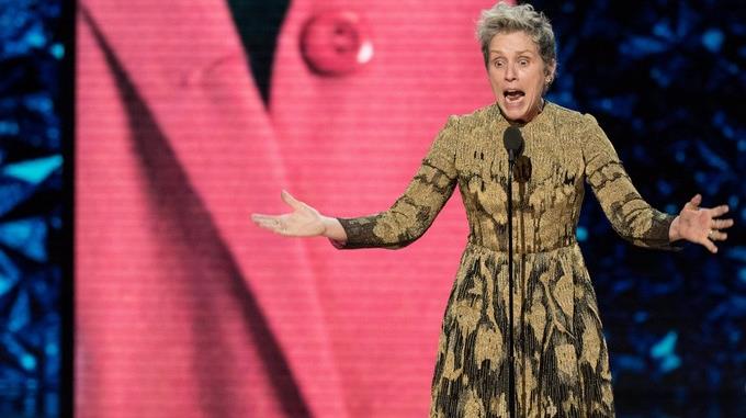 Detienen al hombre que robó el Óscar a McDormand y recuperan la estatuilla