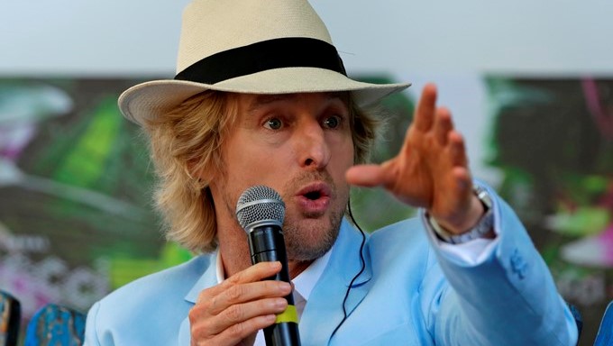 El actor estadounidense Owen Wilson fue registrado este domingo, durante un conversatorio en el marco del 58 Festival Internacional de Cine de Cartagena de Indias (Colombia). EFE