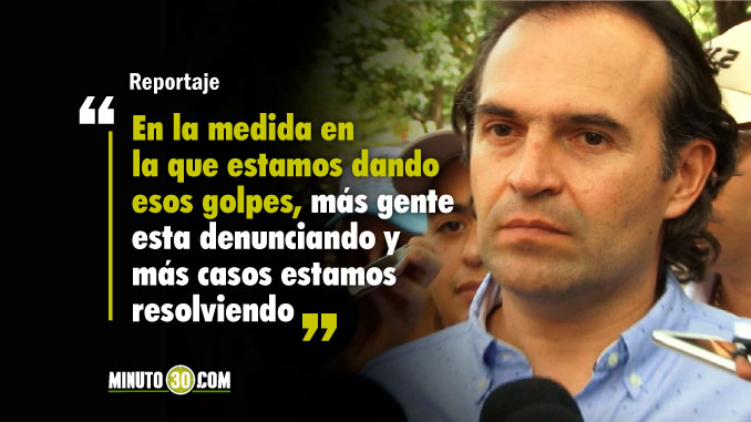 Se les acabo el cuarto de hora a las estructuras criminale Federico Gutierrez