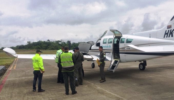 Inmovilizaron dos aeronaves en Rionegro y Quibdó