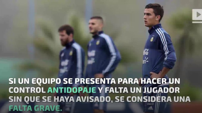 EN VIDEO: Así serán los controles antidopaje en el Mundial de Rusia 2018