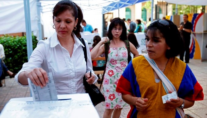 elecciones colombianas en madrid