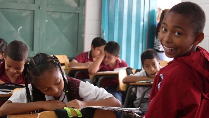 Estudiantes, colegio, Medellín