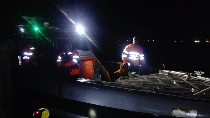 En Providencia la Armada evacuó a pescador que sufrió una grave herida en su pierna