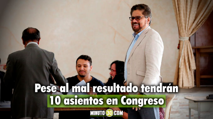 Farc se estrelló en su primera cita con las urnas