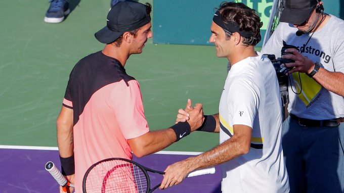 Federer pierde ante Kokkinakis en Miami y le entrega el número uno a Nadal 1 federer