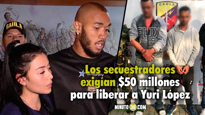 El reencuentro de Yuri López, quien había sido secuestrada, con su familia