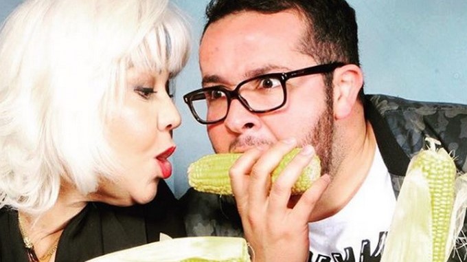 La 'Gorda Fabiola' y su hijo Juan Valencia Posada/ Tomada de Instagram: @juanvalenciaposada