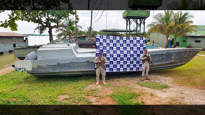 Autoridades incautaron lanchas que fueron modificadas para transportar estupefacientes