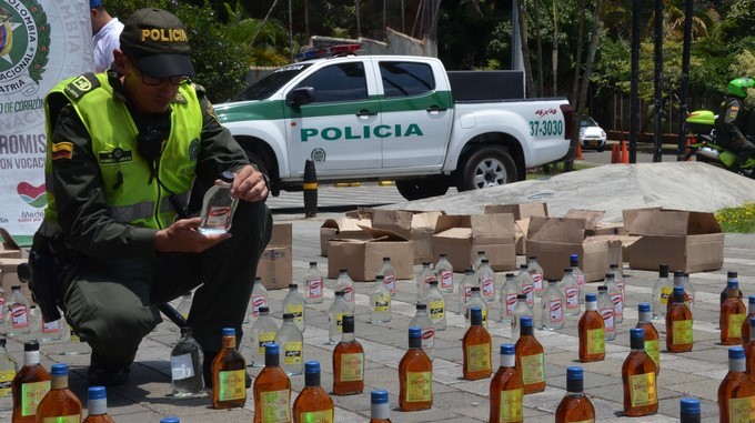 Un total de 128,875 litros de licor adulterado incautó la Policía en Aranjuez 1 licor-incautado-en-Belen-3