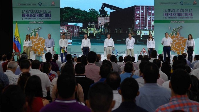 “El proyecto va”: Santos sobre la obra de navegabilidad del río Magdalena