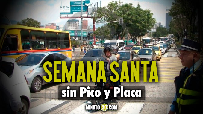 Medellín no tendrá Pico y Placa hasta el 1 de abril