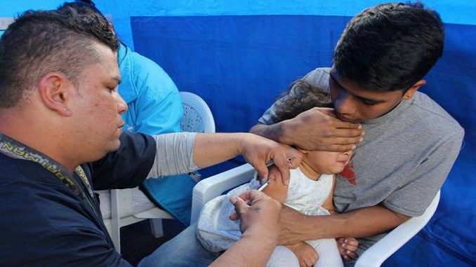 Intensifican las acciones en Bogotá para prevenir casos de sarampión