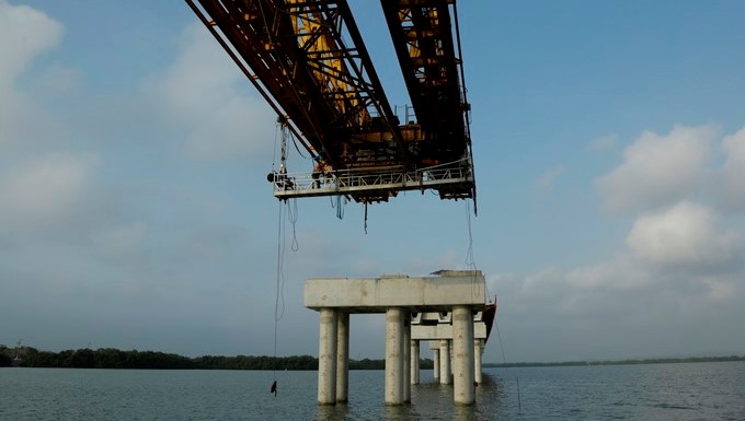 El viaducto más largo de Colombia quedará listo en julio próximo