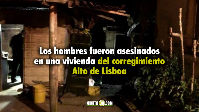 Cuatro hombres fueron amordazados y asesinados en zona rural de Manizales 2 Caso muertos