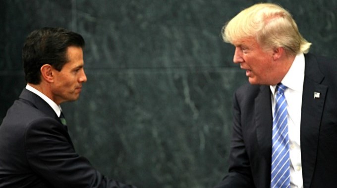 Enrique Pe%C3%B1a Nieto i y Donald Trum d