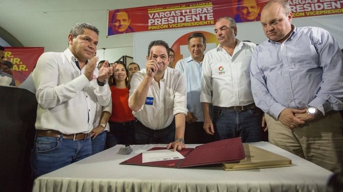 Partido de la U oficializó su apoyo a Germán Vargas Lleras