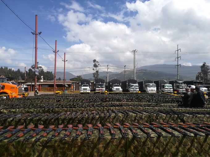 El Ejército Nacional fundirá más de 15 mil armas que fueron incautadas 2 IMG 20180430 092712