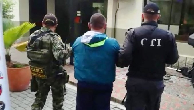 VIDEO: A prisión alias 'el Yimmy', presunto cabecilla de 'Los Triana' 2 Jaime Alberto Cano Monsalve, alias El Yimmy